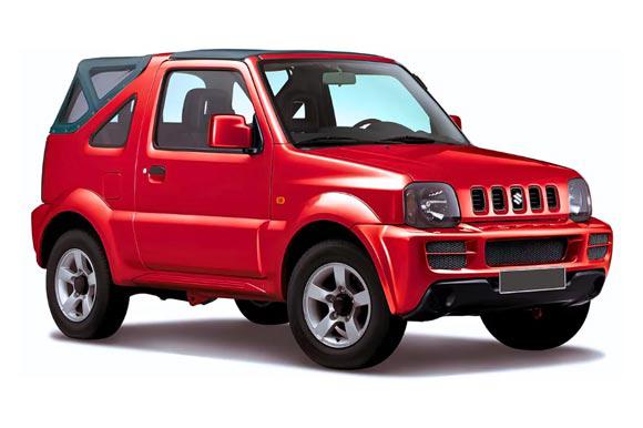 Suzuki Jimny (open top) or similar