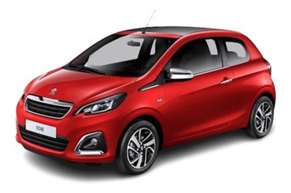 Peugeot 108 or similar